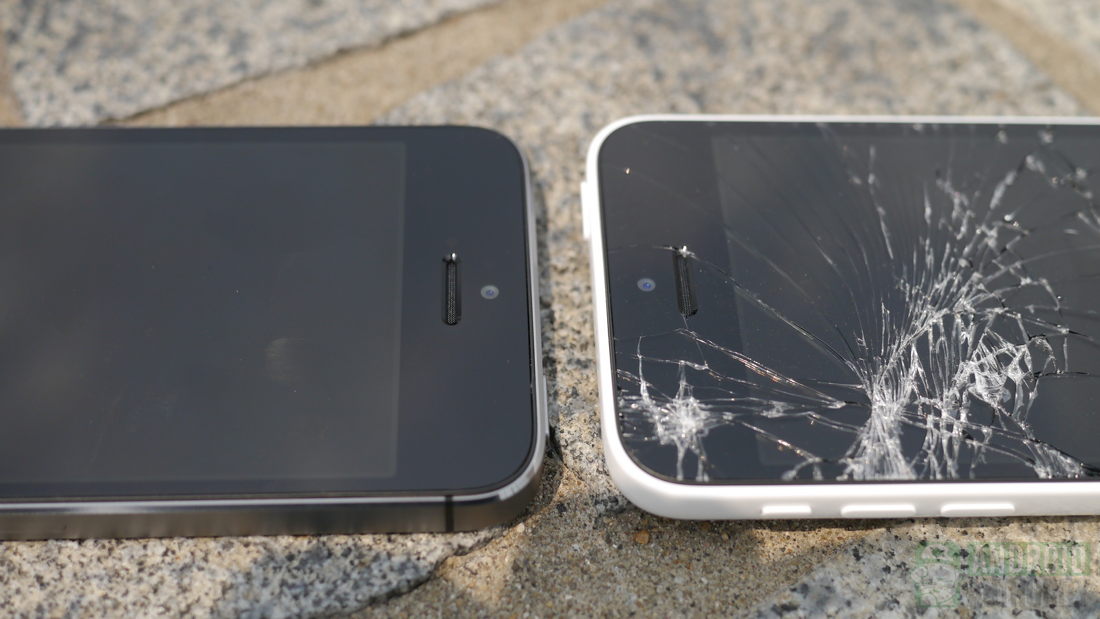 iphone 5c iphone 5s после падения на асфальт